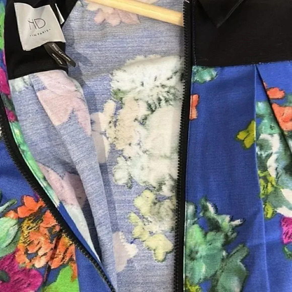 Anthropologie HD Paris Azusa blouse NWOT size 4 floral - Picture 4 of 5